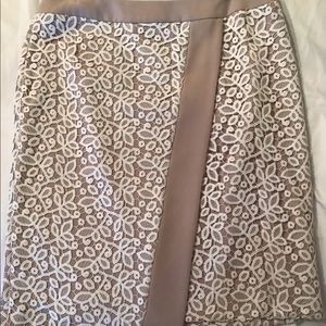 Dillards skirt with a faux wrap look.